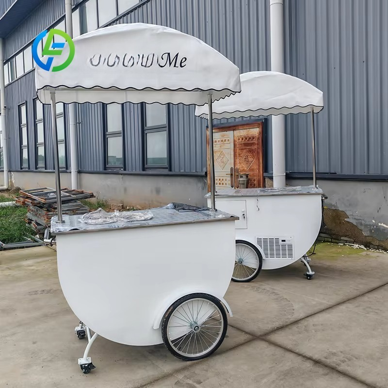 Мобильная торговая тележка на  – обзор и цена Hot Dog Vending Cart
