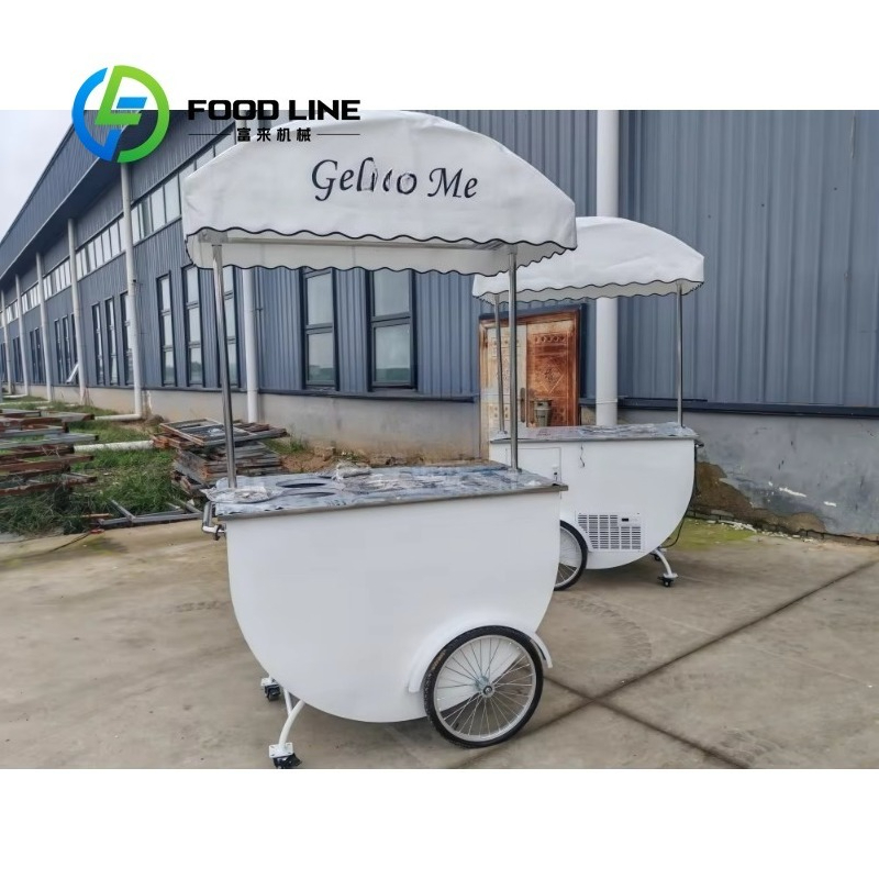 Мобильная торговая тележка на  – обзор и цена Hot Dog Vending Cart