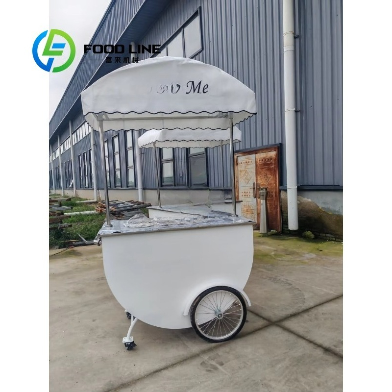 Мобильная торговая тележка на  – обзор и цена Hot Dog Vending Cart