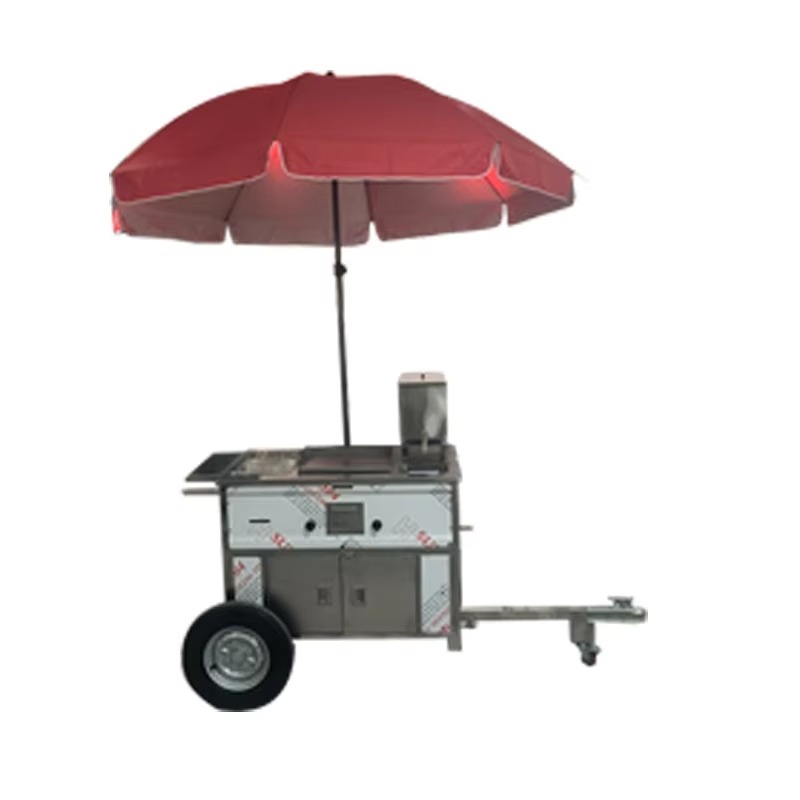 Компактная мобильная тележка д – обзор и цена Hot Dog Vending Cart