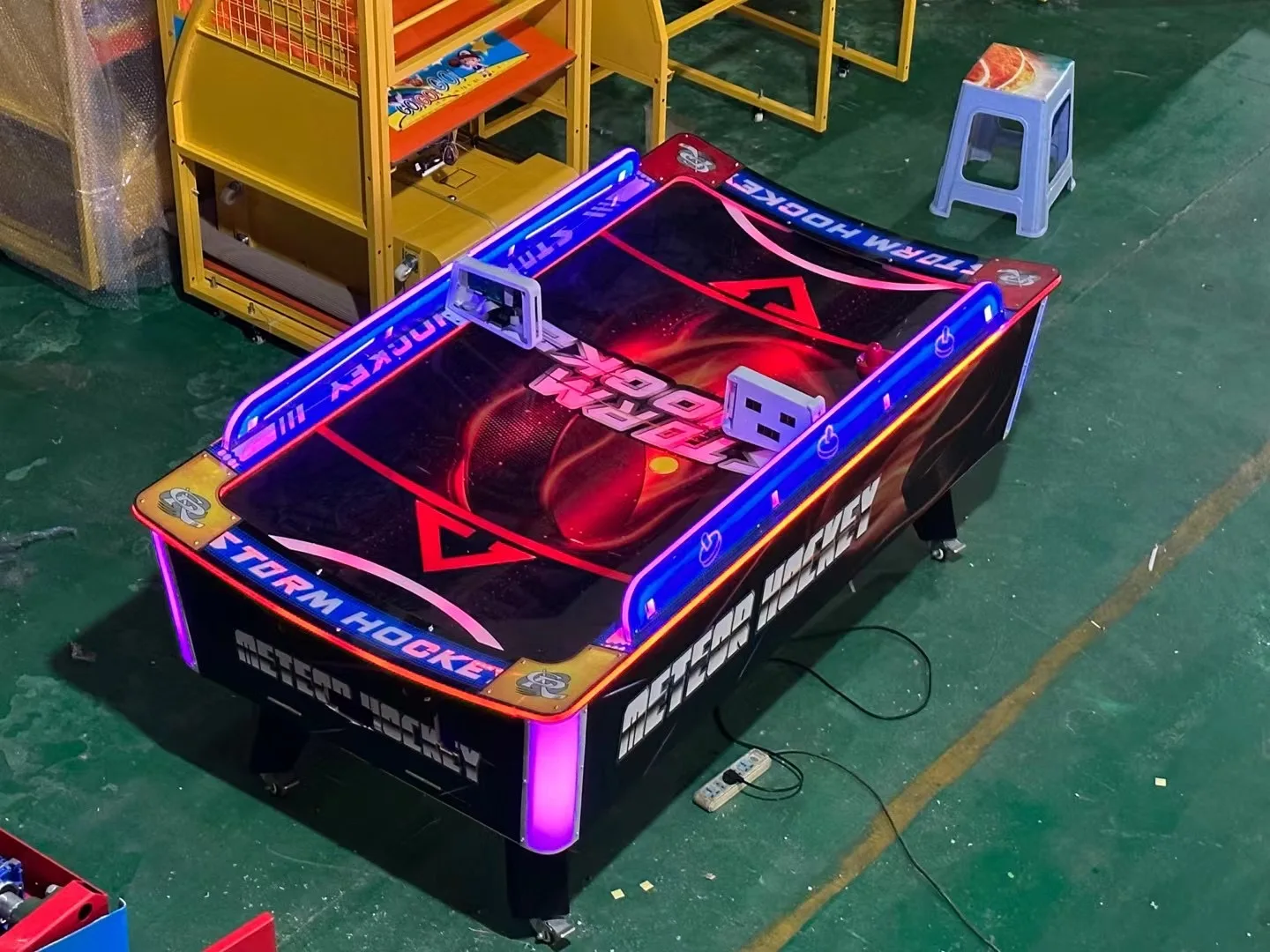 Игровой автомат-симулятор аэро – обзор и цена Air Hockey Table