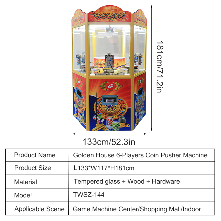 Игровой автомат для 6 игроков, – обзор и цена Arcade Style Vending Machine
