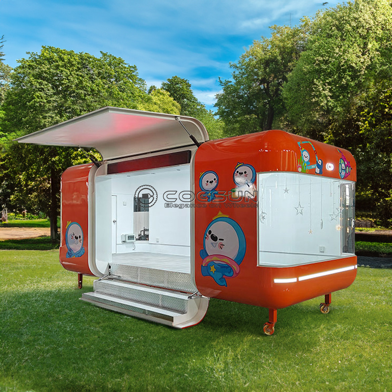Уличный мобильный прицеп для е – обзор и цена Hot Dog Vending Cart