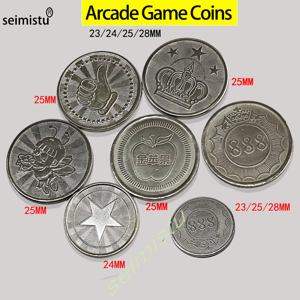 100 шт., жетоны из нержавеющей – обзор и цена Arcade Games And Vending